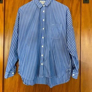 Alex Mill- Women’s Standard Shirt in Wide Stripe